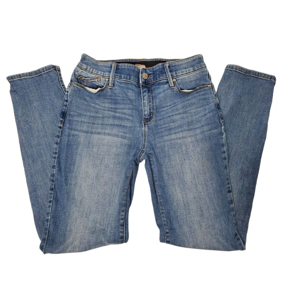 Chico's‎ Womens 0R 4R Skinny Blue Jeans